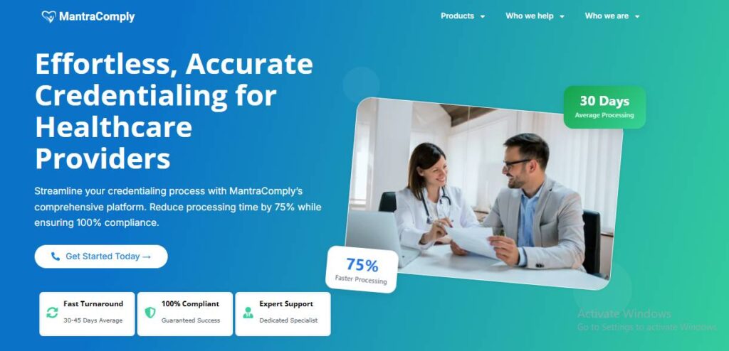 How MantraComply Simplifies Credentialing