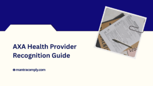 AXA Health Provider Recognition Eligibility, Documents & Process