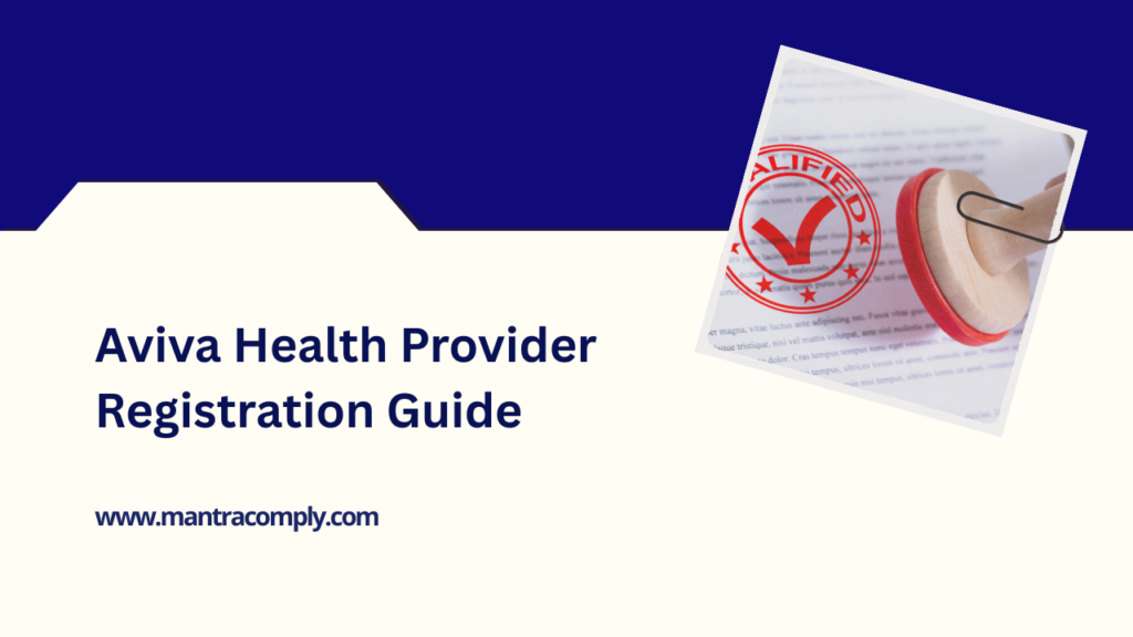 Aviva Health Provider Registration Guide