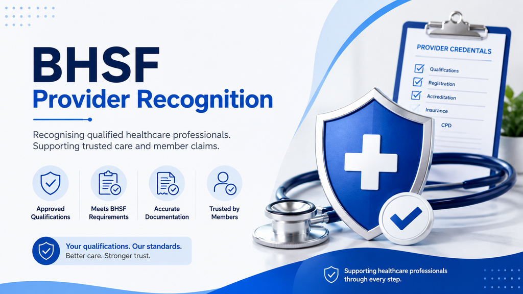 BHSF Provider Recognition