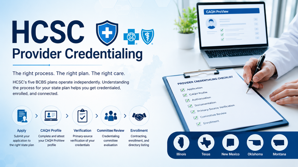 HCSC provider credentialing