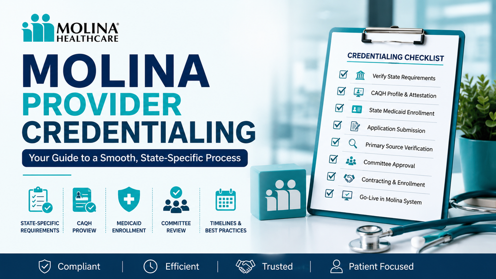 MOLINA PROVIDER CREDENTIALING