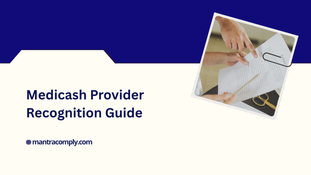Medicash Provider Recognition - How It Works