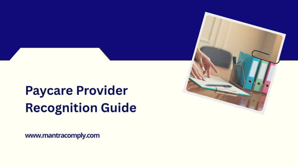 Paycare Provider Recognition Guide