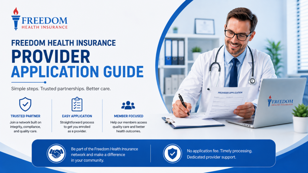 Step-by-Step Process to Become a Freedom Health Insurance Health Provider in the United Kingdom