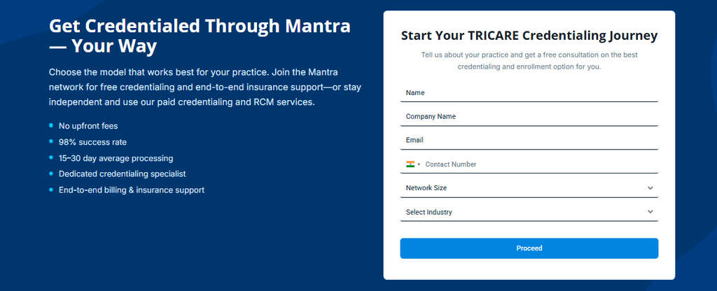 Step-by-Step TRICARE Provider Credentialing Process
