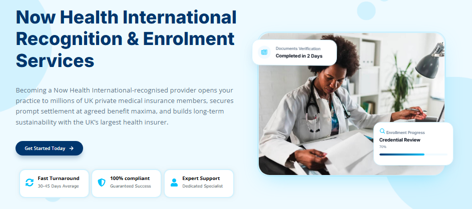 Step-by-Step Guide to Now Health Provider Recognition