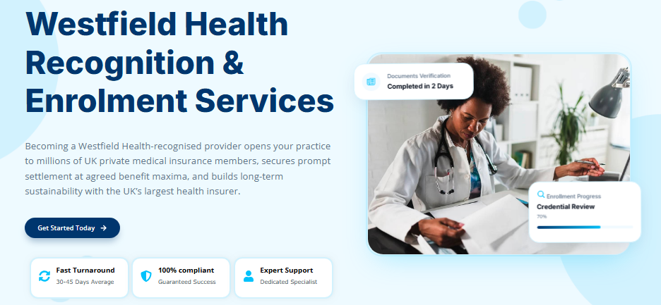 Step-by-Step Process to Complete Westfield Health Provider Recognition