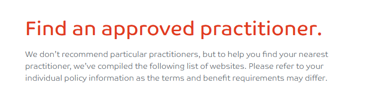 Check Approved Practitioner Requirements