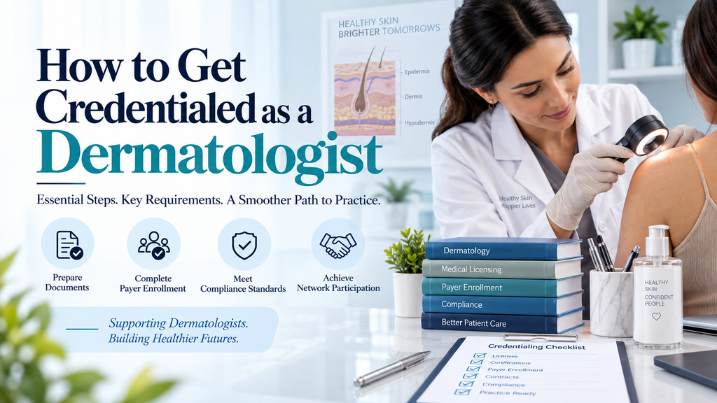 Dermatologist Insurance Credentialing