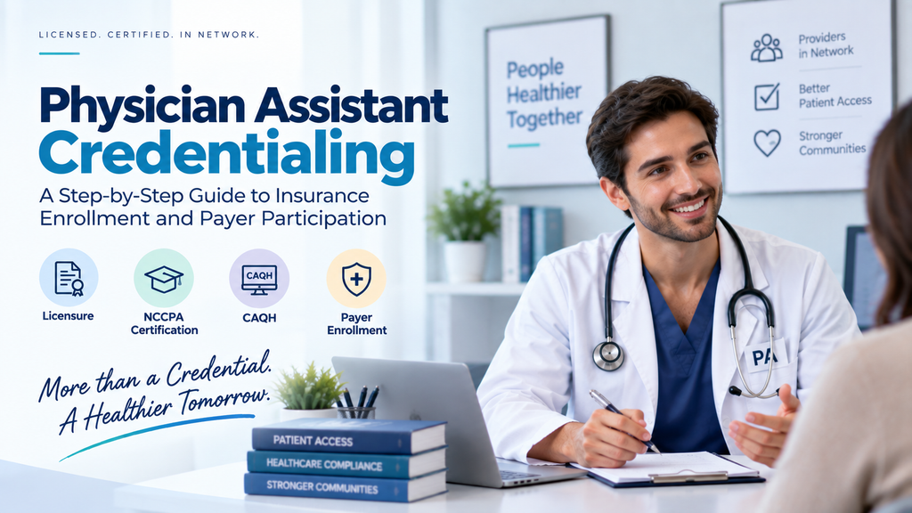 How to Get Credentialed as a Physician Assistant