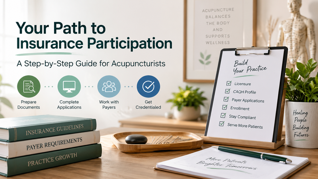 How to Get Credentialed as an Acupuncturist