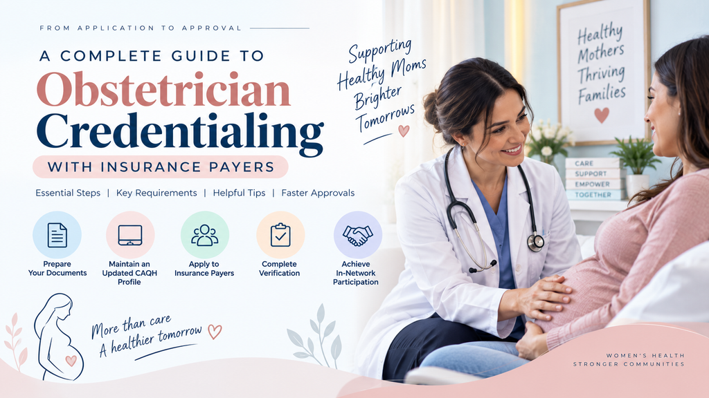 How to Get an Obstetrician Credentialed With Insurance Payers