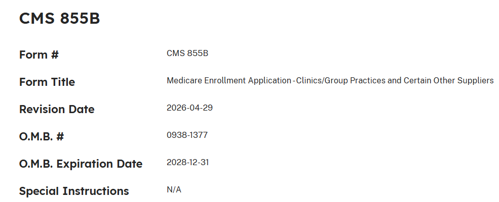 Medicare Provider Credentialing